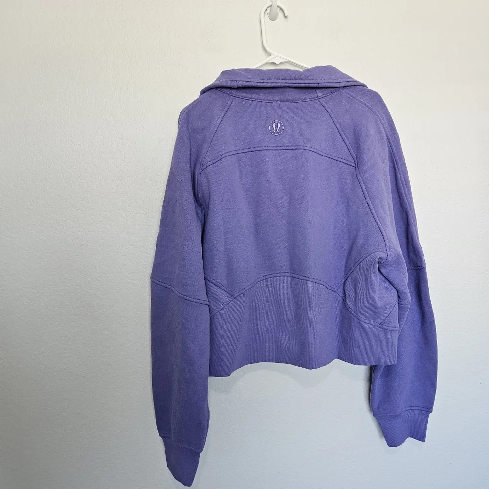 NWT Lululemon | Scuba Oversized Funnel-Neck Half Zip Purple, Womens XL / XXL - Picture 7 of 10